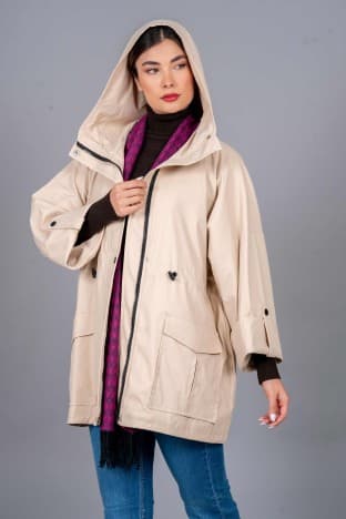 بارانی زنانه کد JUM 40119