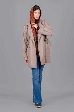 بارانی زنانه کد JUM 40121